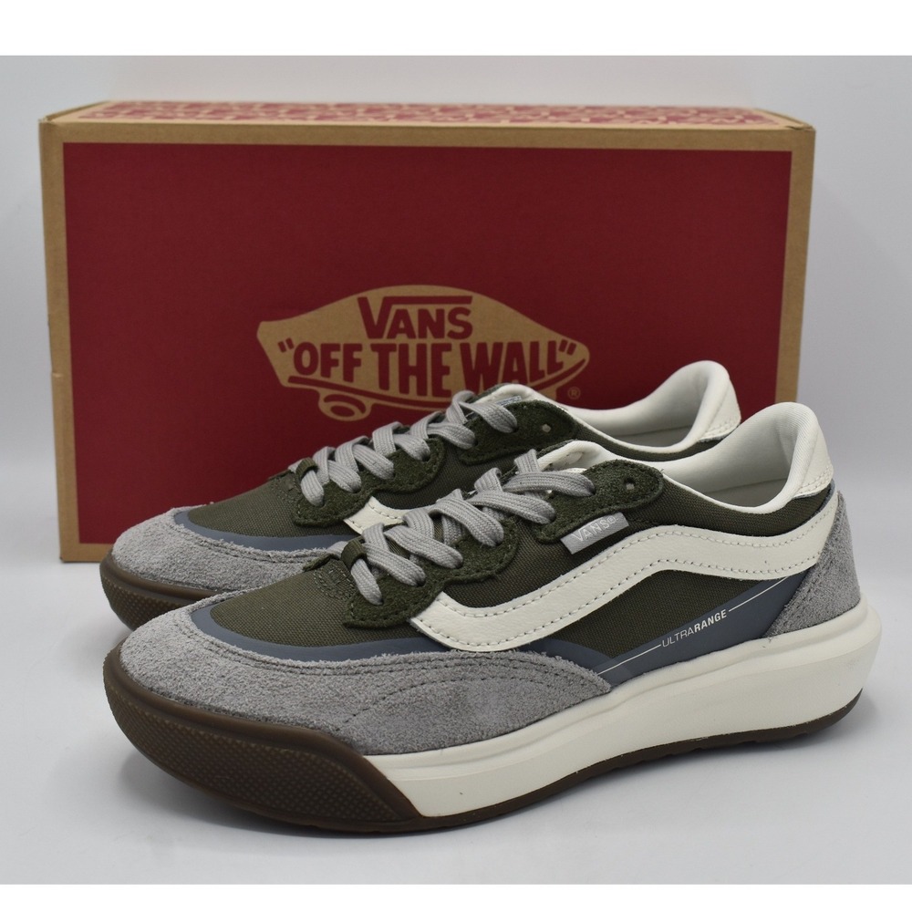 Vans MTE UltraRange 2.0 SE Women 7 Olive Grey Sneakers Shoes NEW